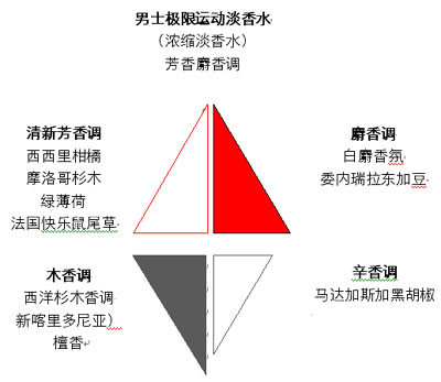 香奈儿男士极限运动淡香水